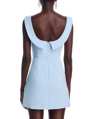The Whisper Collar Mini Dress
