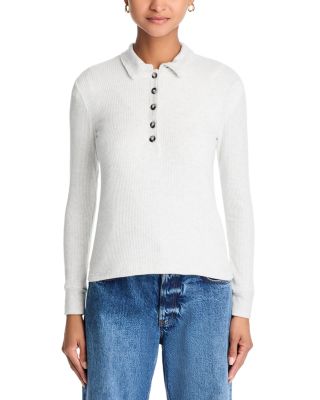 Megan Polo Button Tee