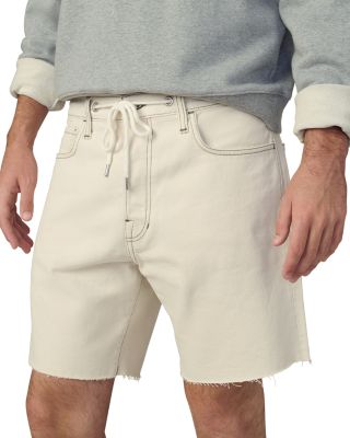 Ecru Straight Fit 7.5" Denim Shorts