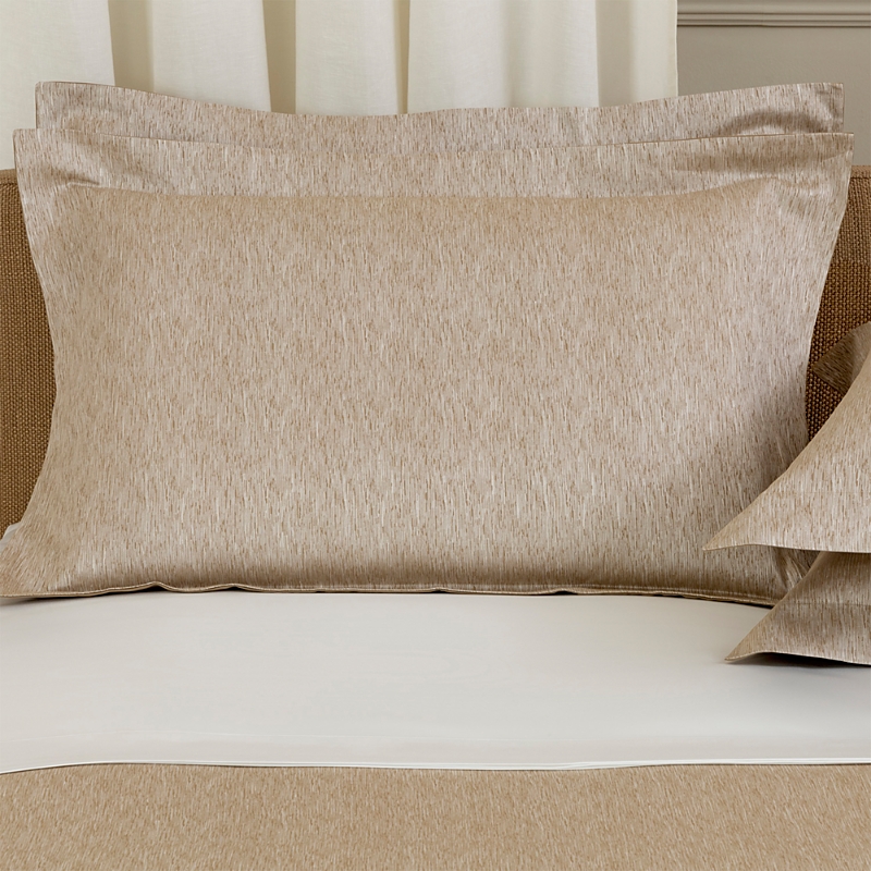 Frette Luxury Reed King Sham In Nut/milk