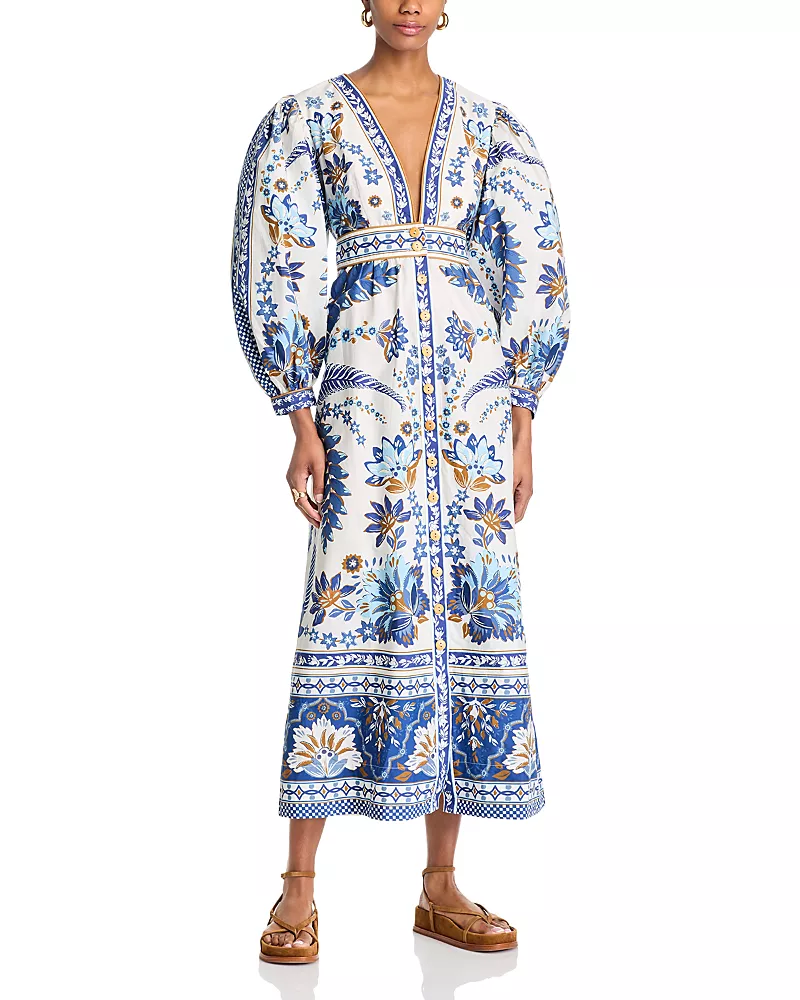 Farm Rio Ana Tapestry Maxi Dress - Exclusive