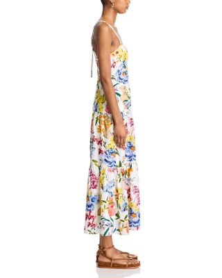 Greek Garden Sleeveless Maxi Dress