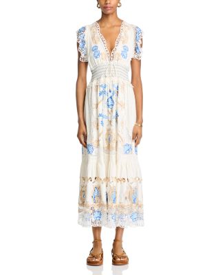 Romantic Richelieu Maxi Dress