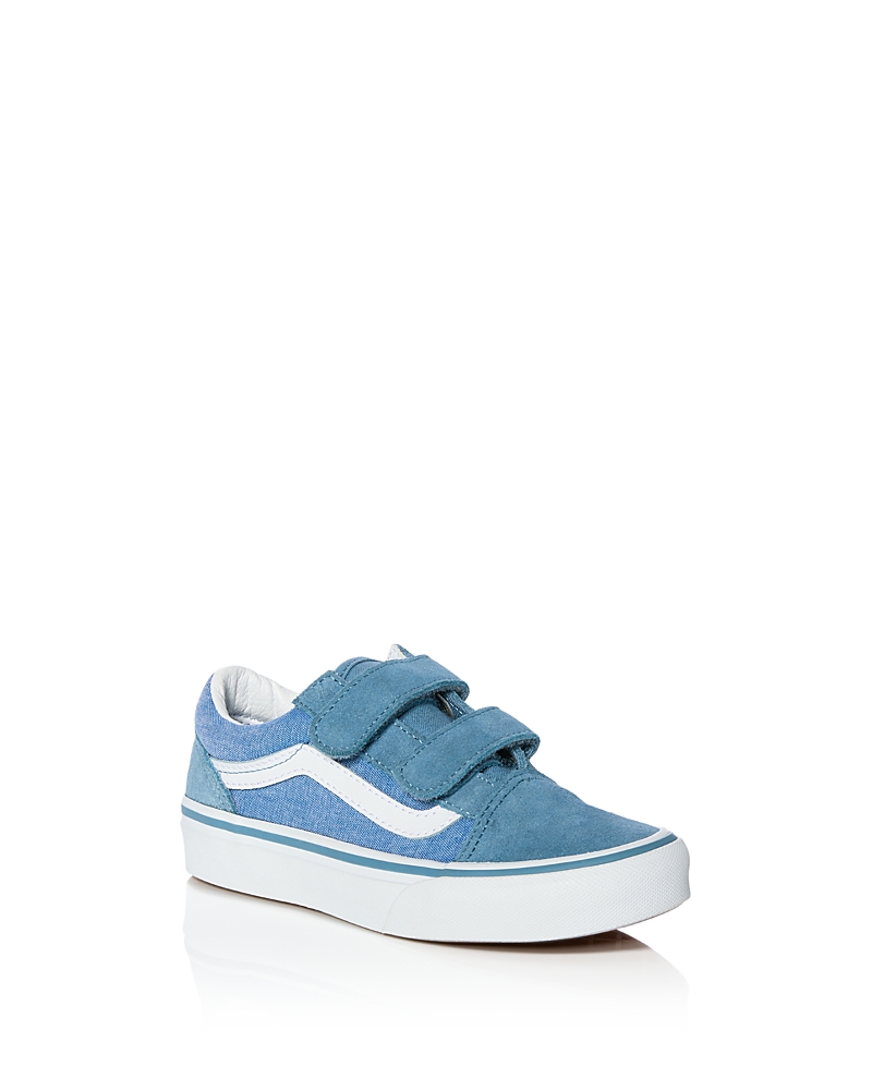 Vans Unisex Old Skool Low Top Sneakers - Toddler, Little Kid In Citadel