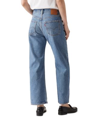 501 90s High Rise Straight Ankle Jeans in Sweetest Taboo
