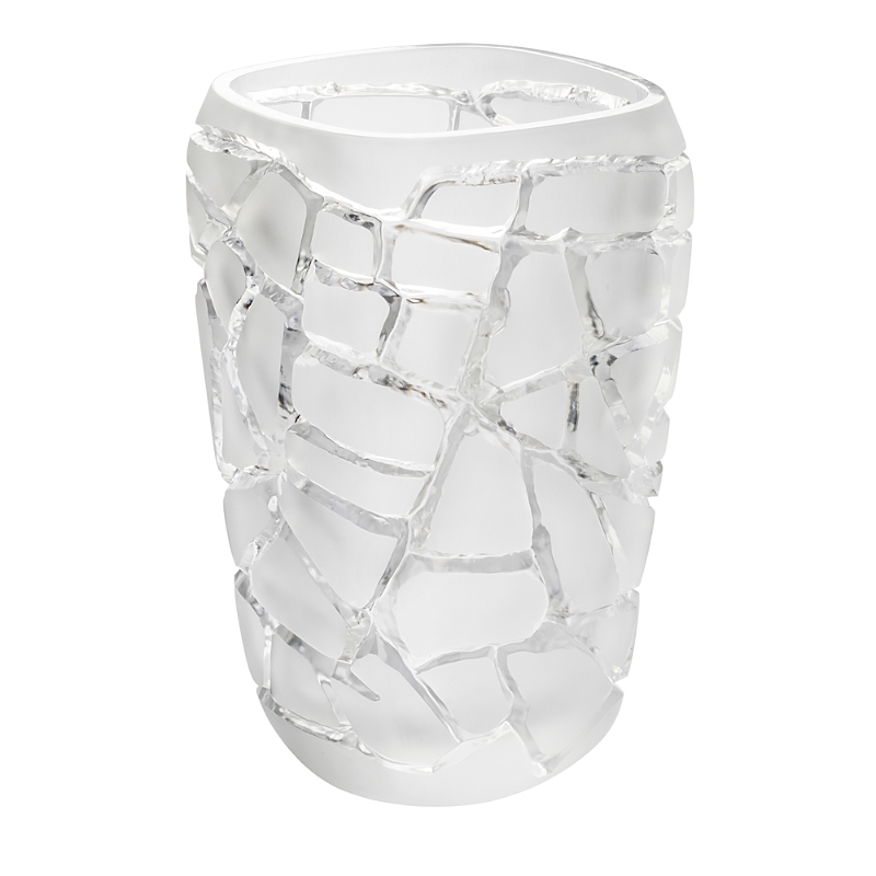 Lalique Crystal Magnitude Large Vase