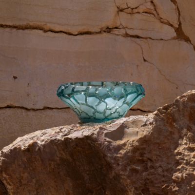 Persepolis Blue Crystal Caldera Bowl