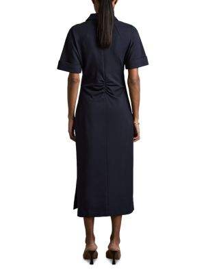 Astrid Collared Jersey Bodycon Dress