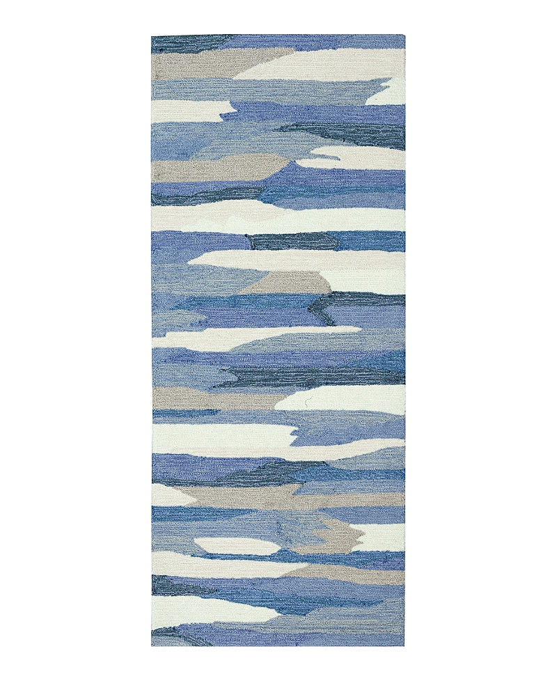 Liora Manne Capri Cloud Runner Area Rug, 2' X 5' In Blue