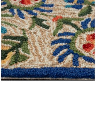 Liora Manne Frontporch Flora Bee Area Rug, 2'6" x 4'