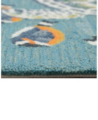 Liora Manne Frontporch Turtle And Fish Area Rug, 2' x 3'