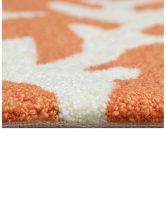 Liora Manne Capri Coral Border Area Rug, 1'8" x 2'6"
