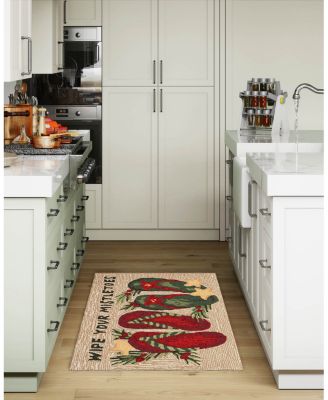 Liora Manne Frontporch Mistletoes Area Rug, 2' x 3'