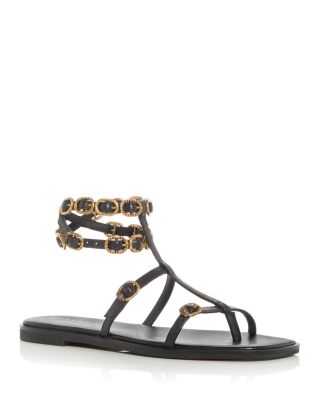 KURT GEIGER LONDON - Women's Regent Buckled Gladiator Sandals