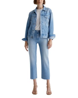 Brinley Mid Rise Crop Jeans in Dana Point