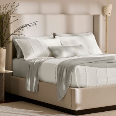 Boll & Branch - Signature Modern Grid Quilted Collection