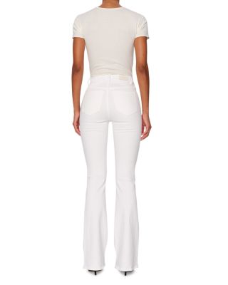 Bridget High Rise Instasculpt Bootcut Jeans in White