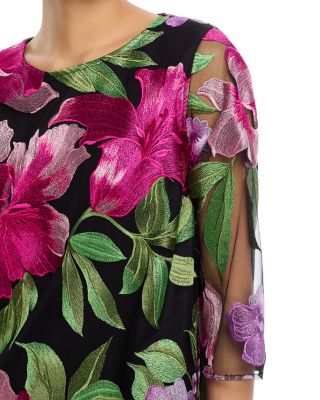 Floral Print Shift Dress