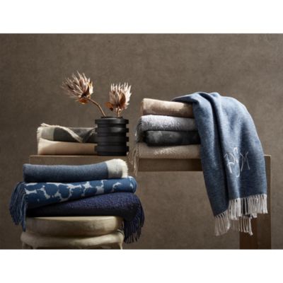 Pezzo Fringe Throw Blanket