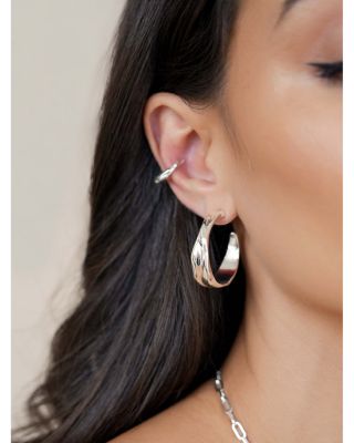 Liquid Lux Hoop Earrings