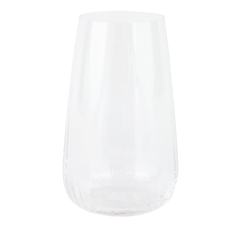 Vietri Francesca High Ball Glass In White