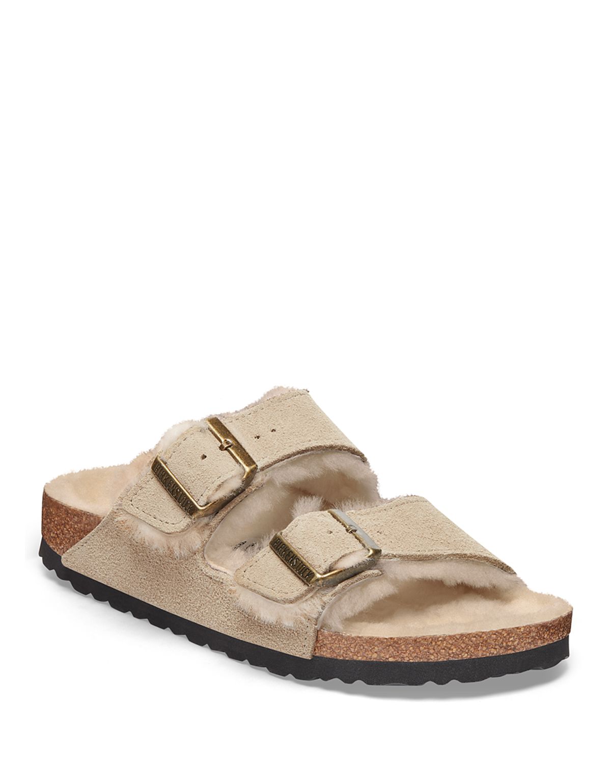 Birkenstock Women's Arizona Shearling Slide Sandals