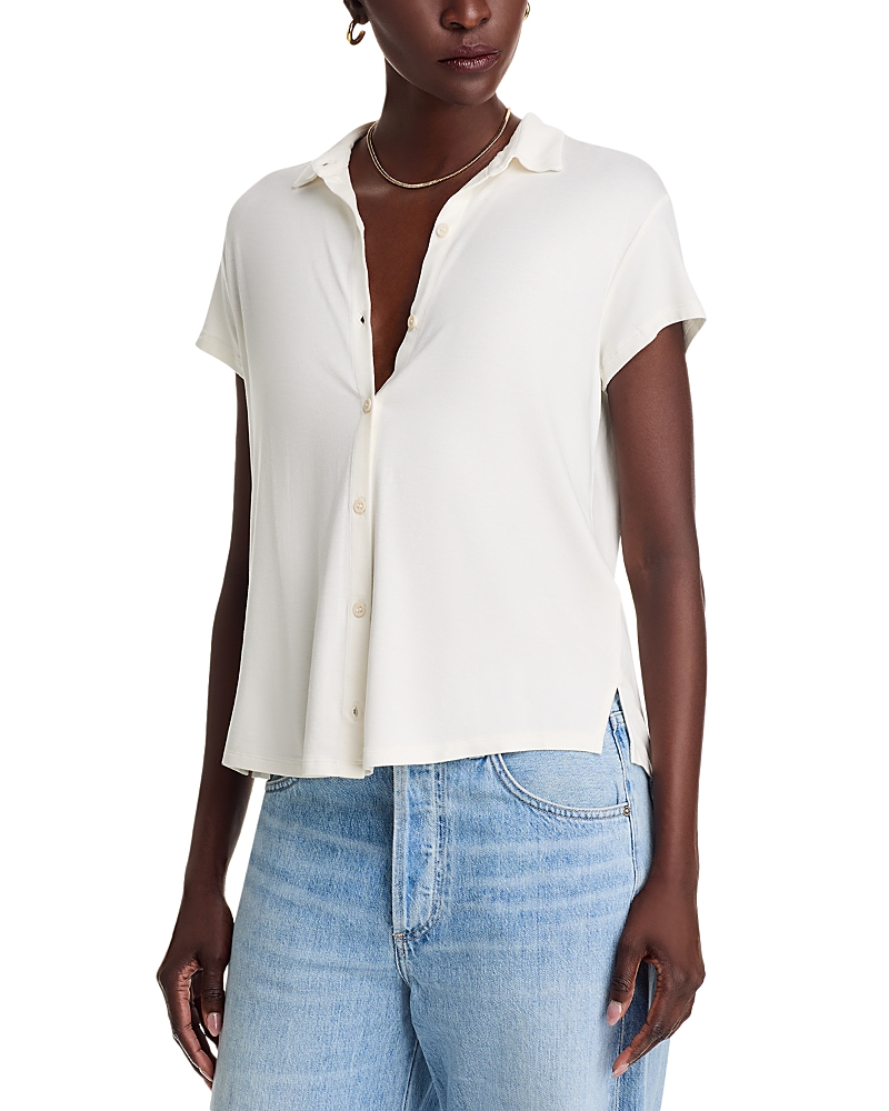 MAJESTIC PLEATED BACK TOP