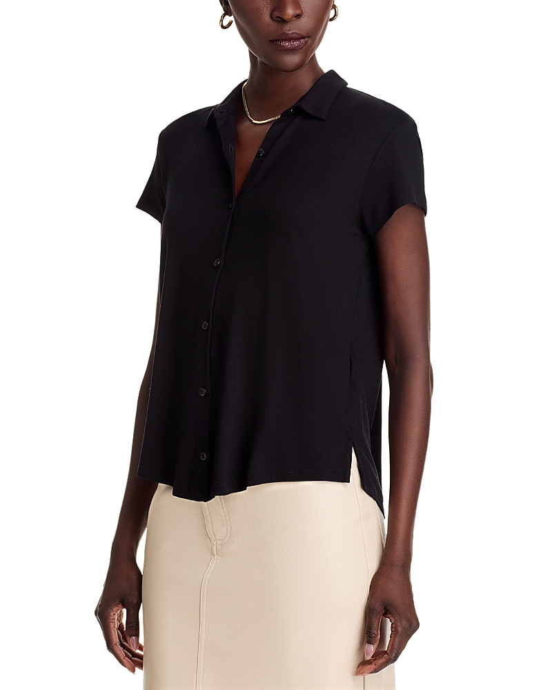 MAJESTIC PLEATED BACK TOP