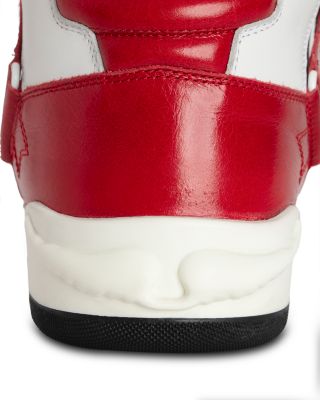 Men's High Wings Leather Sneakers