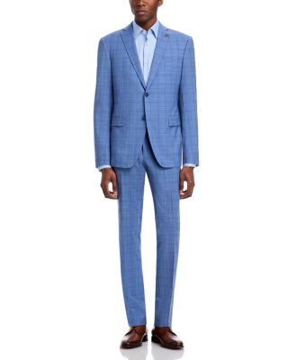 John Varvatos Star USA - Star USA Plaid Slim Fit Suit Separates