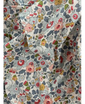  Liberty Fabric Betsy Grey &amp; Wiltshire Bud Print Heirloom Quilt, Full