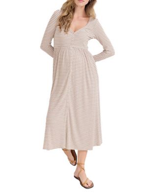 HATCH Collection - The Softest Rib Maternity Nursing Friendly Dress