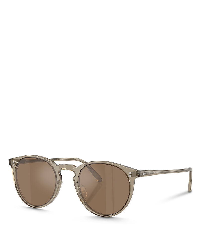 Oliver Peoples Ov5183s Round Sunglasses, 48mm In Green