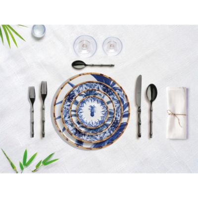 Bali Black Gold 5 Piece Flatware Set