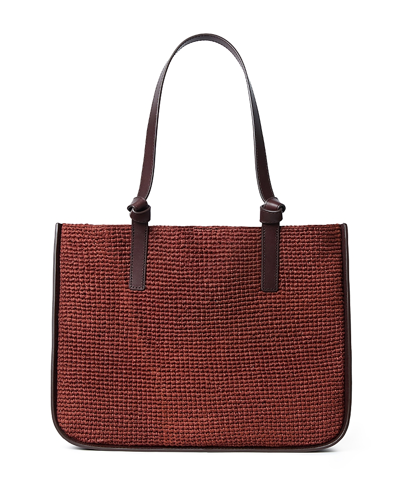 Loeffler Randall Medium Tote In Espresso/chestnut