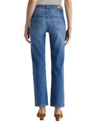 Brinley Mid Rise Straight Leg Jeans