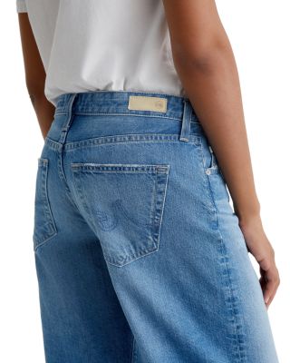Adria Low Rise Wide Leg Jeans in Flashback
