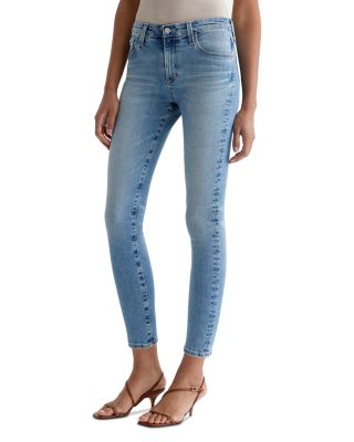 Farrah Mid Rise Skinny Jeans in 18 Years Dream