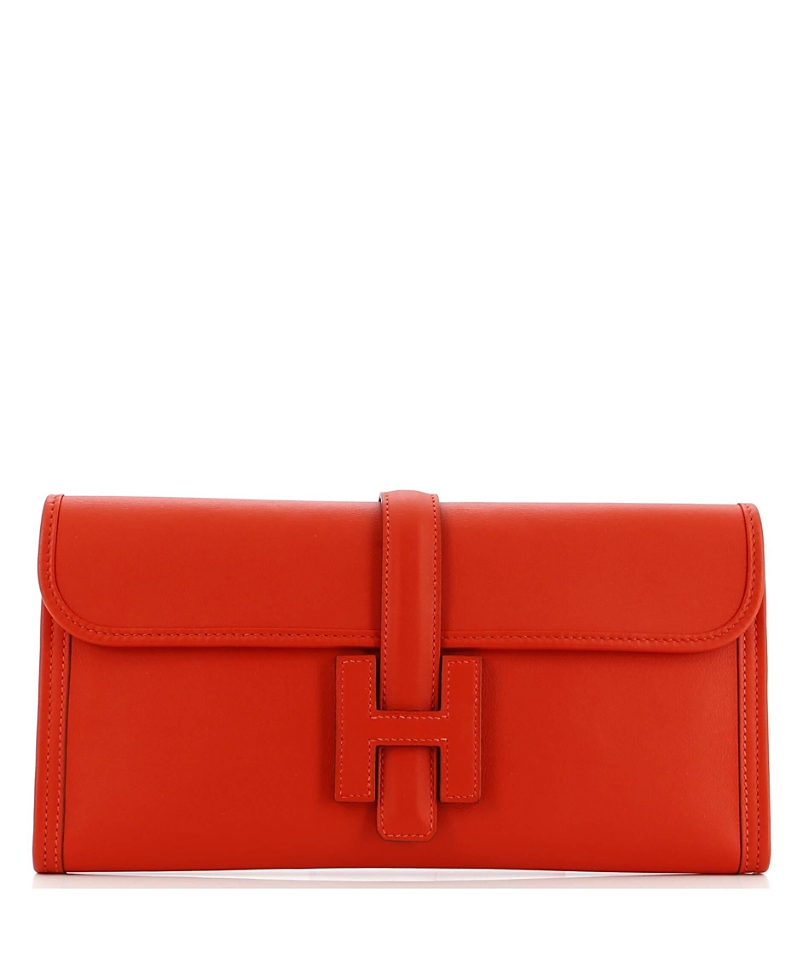 PRE-OWNED HERMES PRE-OWNED HERMES 29 JIGE ELAN CLUTCH SWIFT
