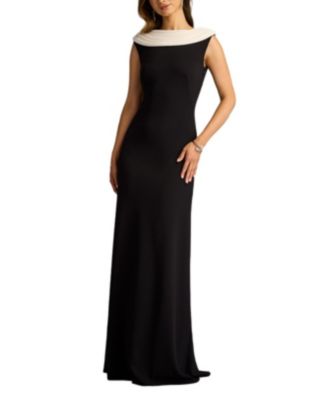 Plaza Drape Back Gown