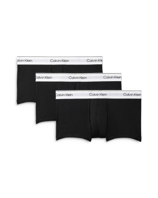 Low Rise Trunks, Pack of 3