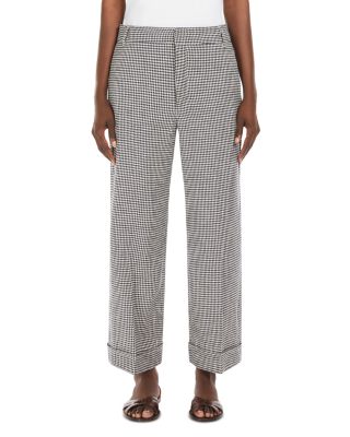 Max Mara - Adelfi Houndstooth Straight Pants