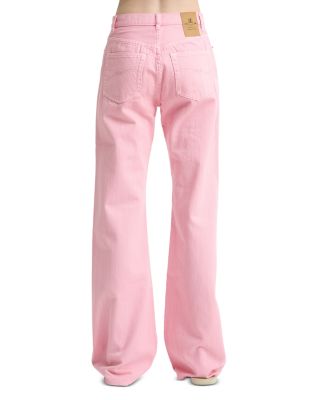 Denimist Dena Jeans in Garment Dyed Orchid Pink | Bloomingdale's