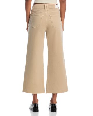 Anessa High Rise Wide Leg Jeans in Vintage Soft Sand