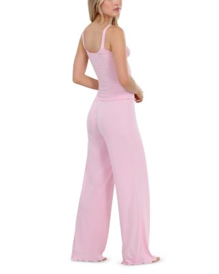 Blissful Pointelle Tank Pajama Set