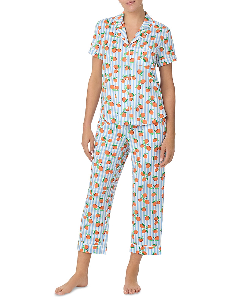 kate spade new york Cozy Jersey Cropped Pajama Set