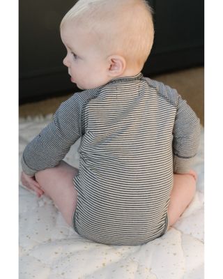 Unisex Sailor Stripe Raglan One Piece - Baby