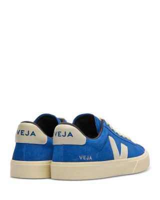 Men's Campo Low Top Leather Sneakers in Indigo