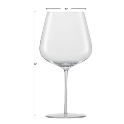 Vervino Burgundy Glass, Set of 4