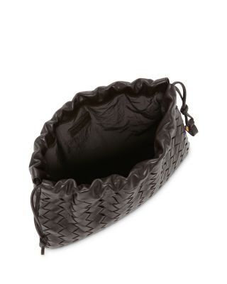 Dustbag Intrecciato Leather Shoulder Bag